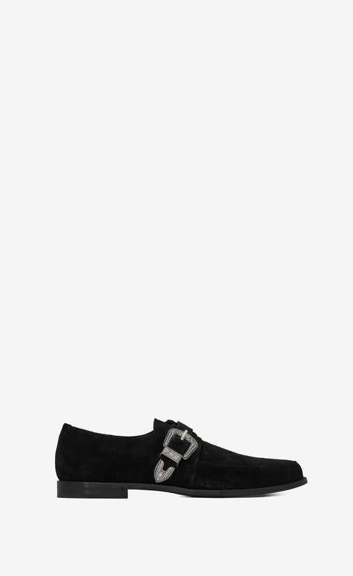 Charles derby in suede